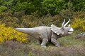 Parc de prehistoire morbihan france frankrijk french bretagne brittany dolmen menhir menhirs dino dinosaurus dinosaur dinosaure dinosauriers malansac themapark Triceratops